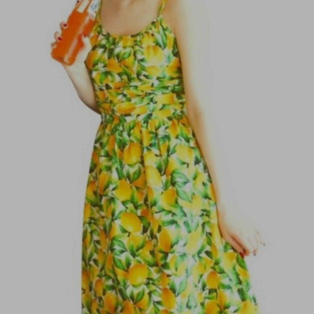 Retrolicious 2xl lemon dress